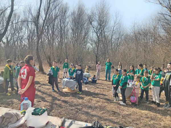 Волонтерка Ђулија Живановић одржала предавање и практичну радионицу