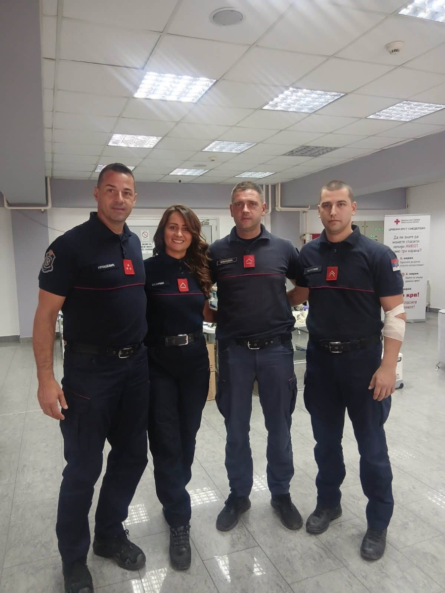Ватрогасци-спасиоци још једном први када је најпотребније